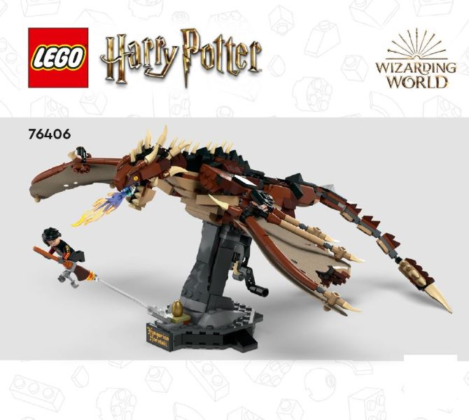 76406 Hungarian Horntail Dragon (Certified) LEGO Harry Potter product image 2, provided for visual reference and product