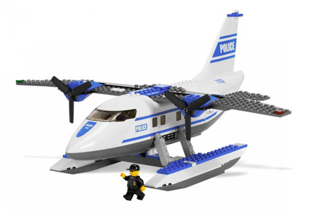 7723 Police Pontoon Plane (Certified) LEGO City product image 1, provided for visual reference and product detail review