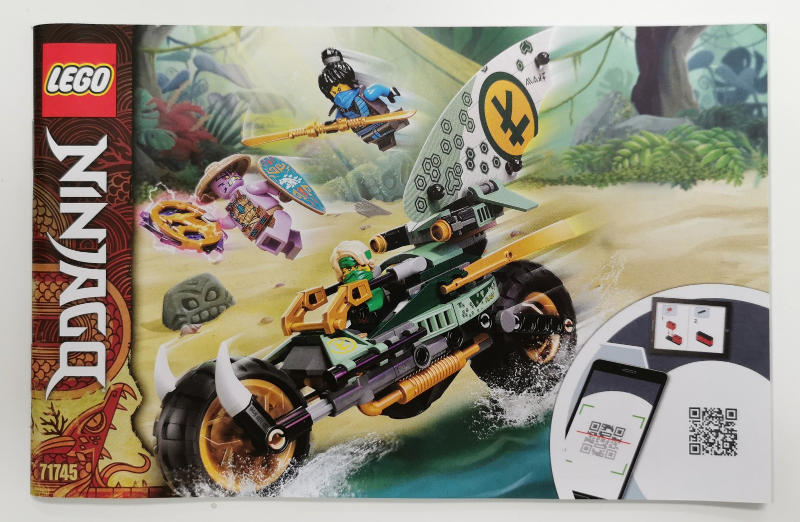 71745 Lloyd's Jungle Chopper Bike (Certified) LEGO Ninjago product image 2, provided for visual reference and product detail