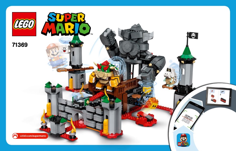 71369 Bowser's Castle Boss Battle - Expansion Set (Certified) LEGO Super Mario product image 2, provided for visual