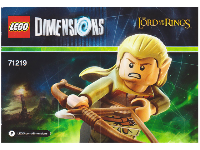 71219 Legolas Fun Pack (Certified) LEGO Dimensions product image 2, provided for visual reference and product detail review