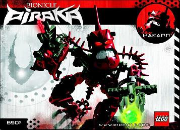 8901 Hakann (Used) LEGO BIONICLE product image 2, provided for visual reference and product detail review