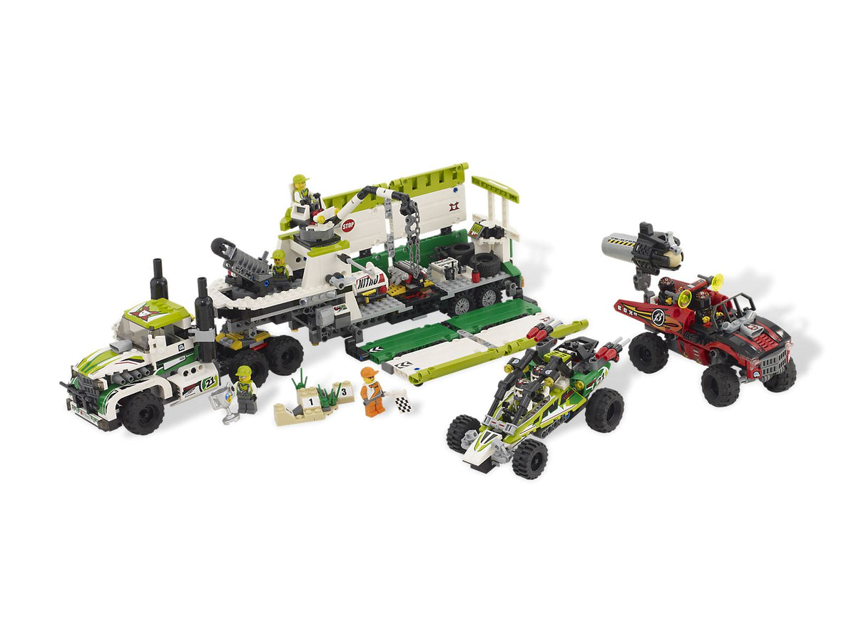8864 Desert of Destruction (Certified) LEGO World Racers product image 1, provided for visual reference and product detail