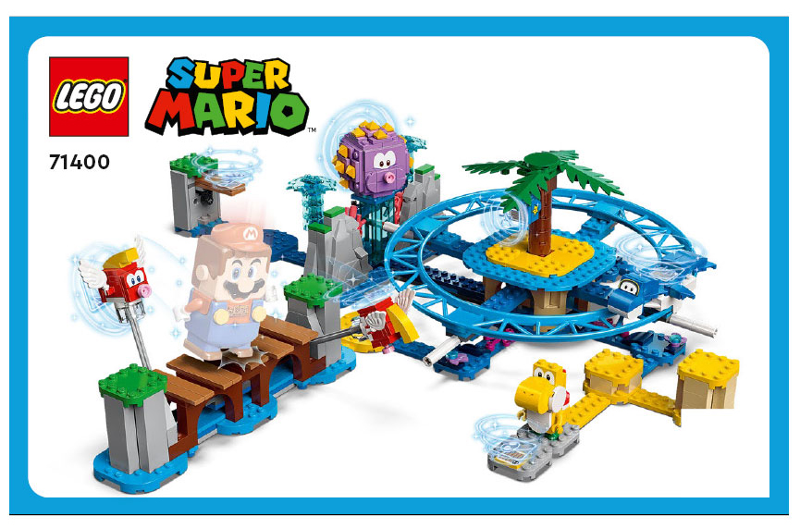 71400 Big Urchin Beach Ride - Expansion Set (Used) LEGO Super Mario product image 2, provided for visual reference and