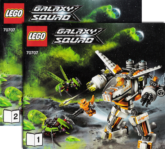 70707 CLS-89 Eradicator Mech (Certified) LEGO Space product image 2, provided for visual reference and product detail review