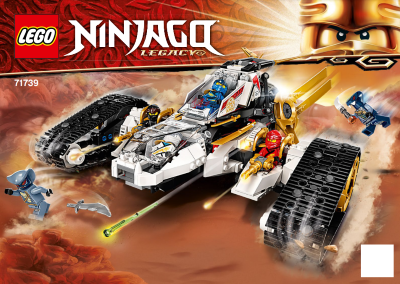 71739 Ultra Sonic Raider (Certified) LEGO Ninjago product image 2, provided for visual reference and product detail review