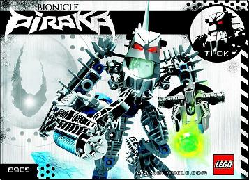 8905 Thok (Used) LEGO BIONICLE product image 2, provided for visual reference and product detail review
