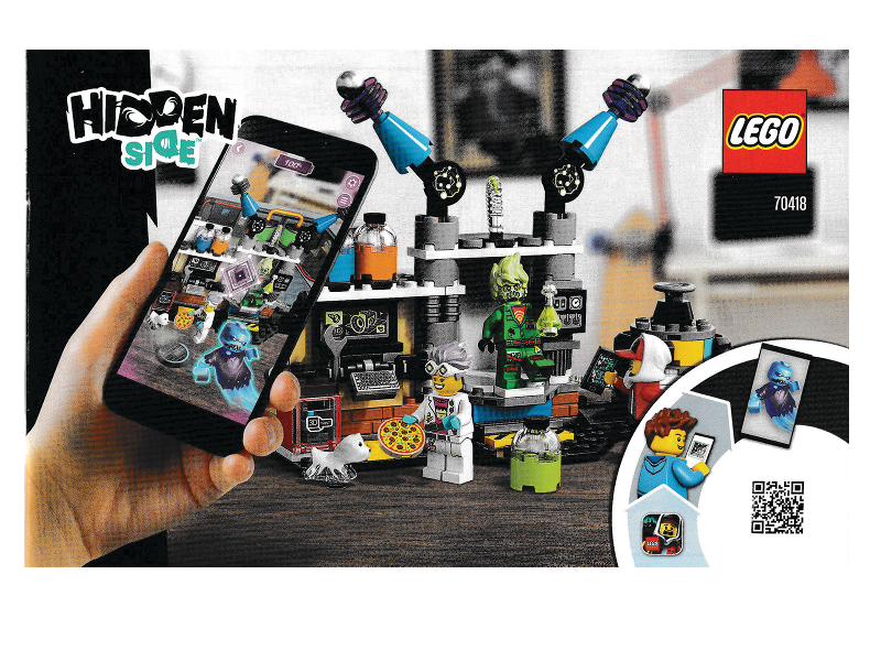 70418 J.B.'s Ghost Lab (Certified) LEGO Hidden Side product image 2, provided for visual reference and product detail review