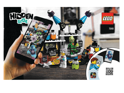 70418 J.B.'s Ghost Lab (Certified) LEGO Hidden Side product image 2, provided for visual reference and product detail review