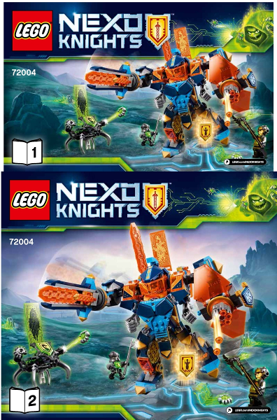 72004 Tech Wizard Showdown (Certified) LEGO Nexo Knights product image 2, provided for visual reference and product detail
