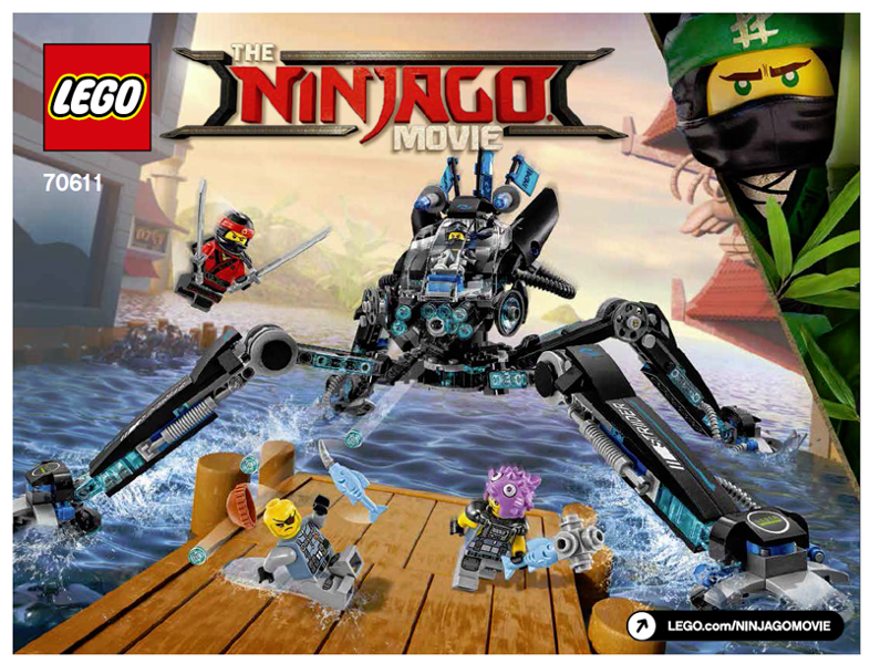70611 Water Strider (Used) LEGO The LEGO Ninjago Movie product image 2, provided for visual reference and product detail
