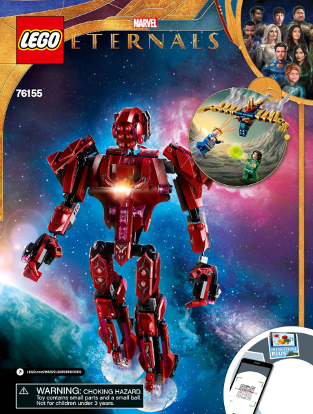 76155 In Arishem's Shadow (Used) LEGO Super Heroes product image 2, provided for visual reference and product detail review