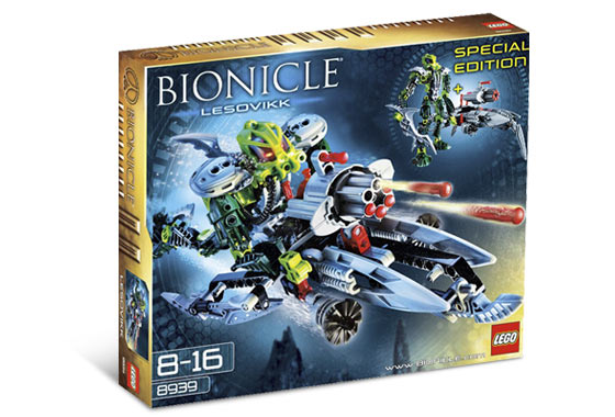 8939 Lesovikk (Retired) LEGO BIONICLE product image 1, provided for visual reference and product detail review