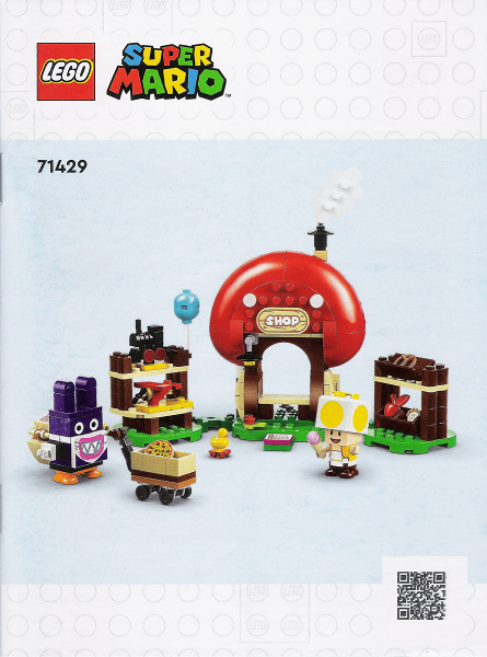 71429 Nabbit at Toad's Shop - Expansion Set (Certified) LEGO Super Mario product image 2, provided for visual reference and