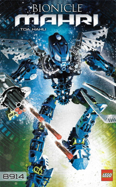 8914 Toa Hahli (Used) LEGO BIONICLE product image 2, provided for visual reference and product detail review