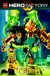 7148 Meltdown (Used) LEGO HERO Factory product image 2, provided for visual reference and product detail review