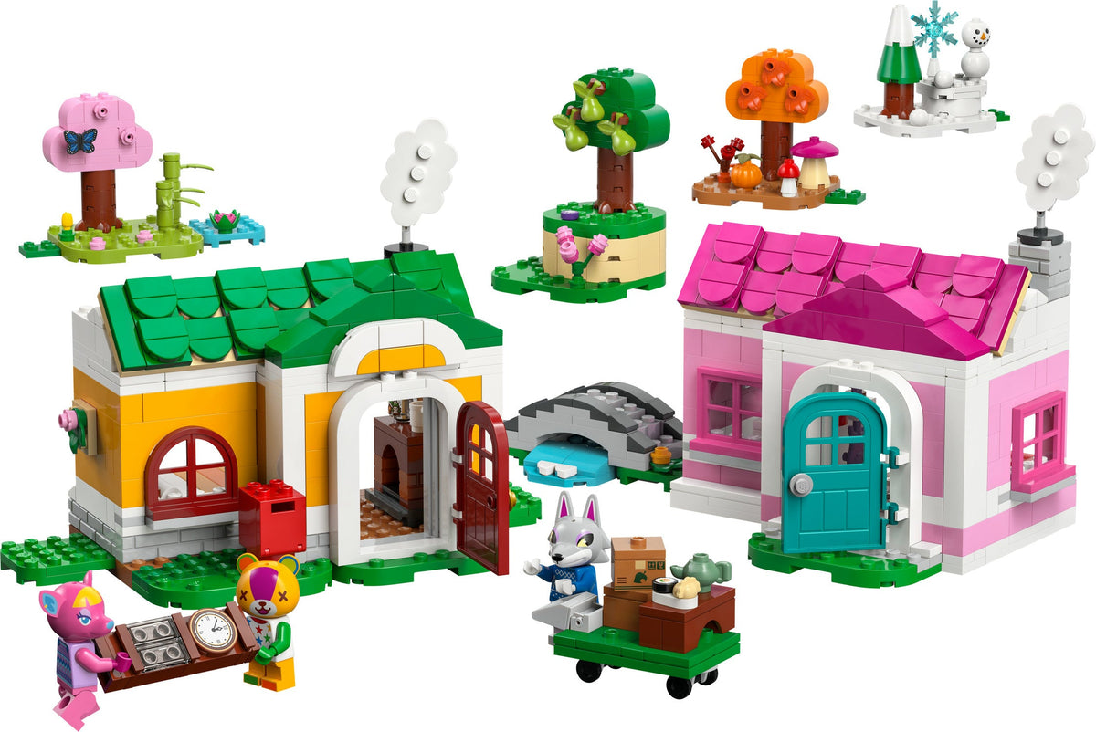 77057 Creative Houses: Seasons of Fun (Certified) LEGO Animal Crossing product image 1, provided for visual reference and