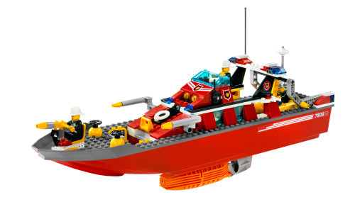 7906 Fireboat (Certified) LEGO City product image 1, provided for visual reference and product detail review