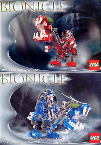 8558 Cahdok & Gahdok (Certified) LEGO BIONICLE product image 2, provided for visual reference and product detail review