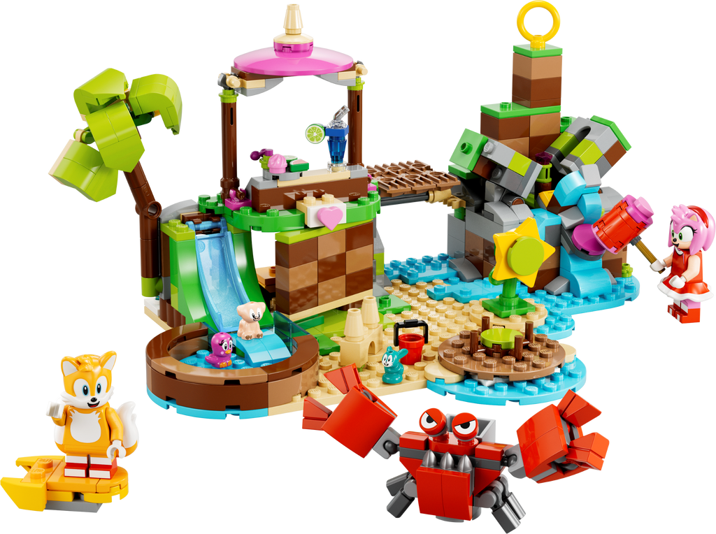 76992 Amy's Animal Rescue Island (Used) LEGO Sonic product image 1, provided for visual reference and product detail review