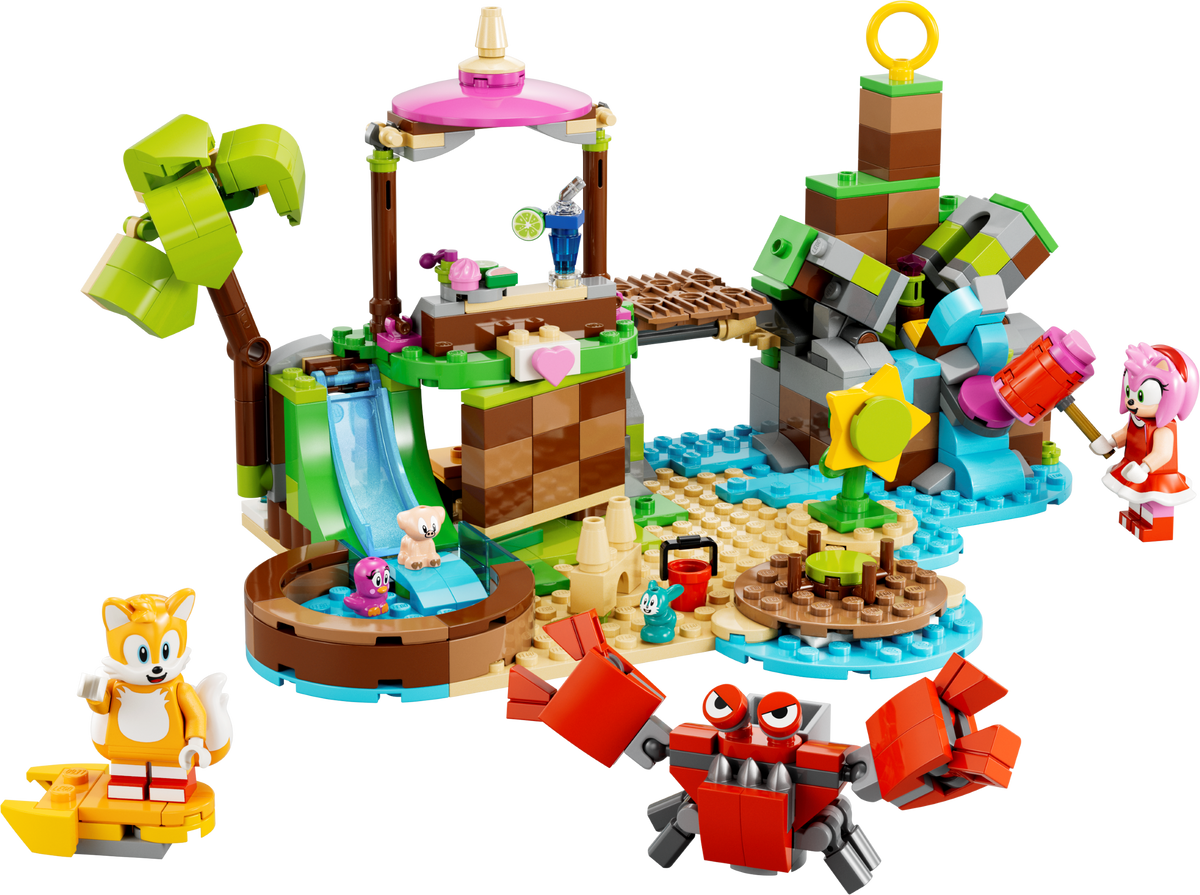 76992 Amy's Animal Rescue Island (Used) LEGO Sonic product image 1, provided for visual reference and product detail review