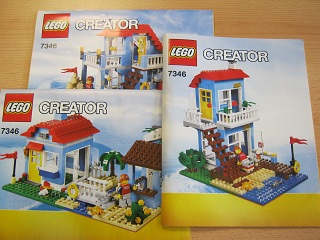7346 Seaside House (Used) LEGO Creator product image 2, provided for visual reference and product detail review