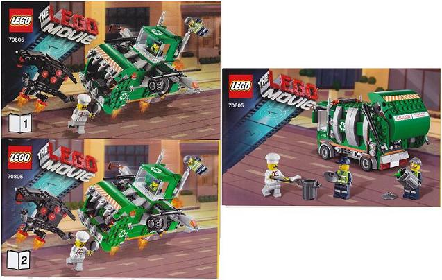 70805 Trash Chomper (Certified) LEGO The LEGO Movie product image 2, provided for visual reference and product detail review