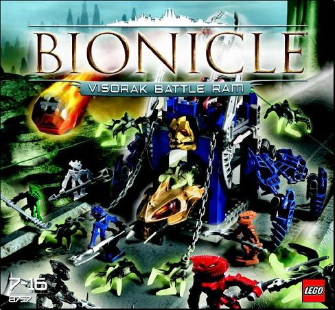 8757 Visorak Battle Ram (Used) LEGO BIONICLE product image 2, provided for visual reference and product detail review