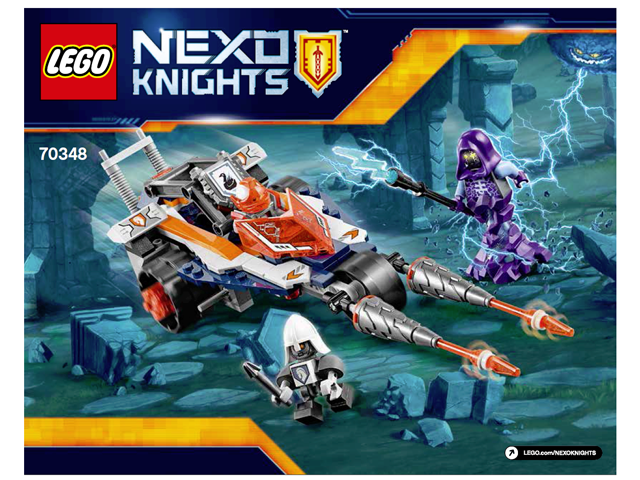 70348 Lance's Twin Jouster (Certified) LEGO Nexo Knights product image 2, provided for visual reference and product detail