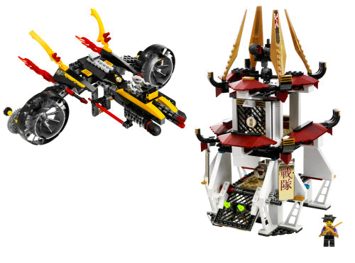 8107 Fight for the Golden Tower (Used) LEGO Exo-Force product image 1, provided for visual reference and product detail
