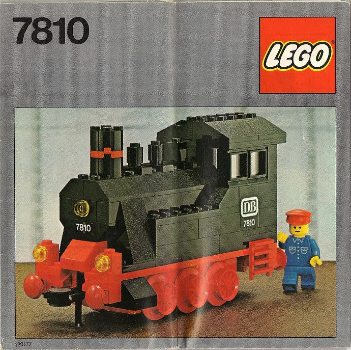 7810 Push-Along Steam Engine (Certified) LEGO Trains product image 1, provided for visual reference and product detail review