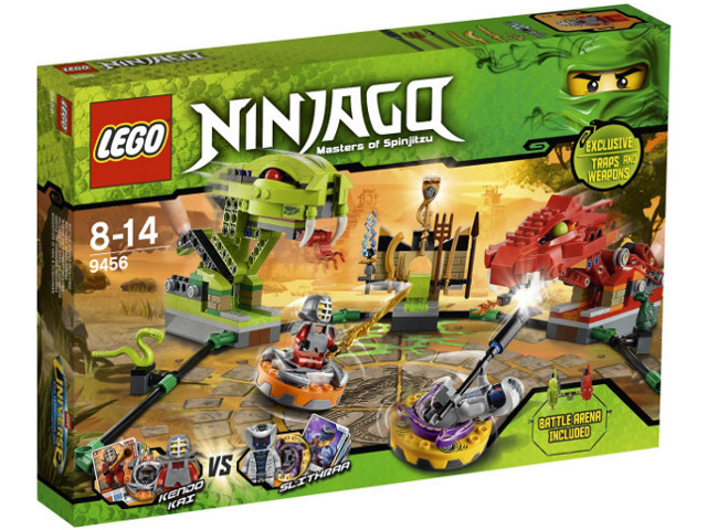 9456 Spinner Battle Arena (Retired) LEGO Ninjago product image 1, provided for visual reference and product detail review