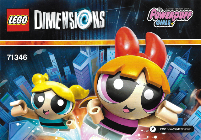 71346 The Powerpuff Girls Team Pack (Used) LEGO Dimensions product image 2, provided for visual reference and product detail