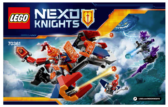 70361 Macy's Bot Drop Dragon (Certified) LEGO Nexo Knights product image 2, provided for visual reference and product detail