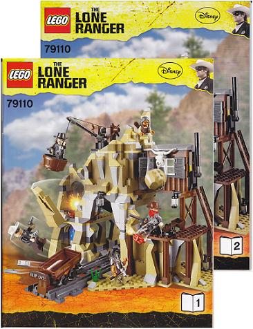 79110 Silver Mine Shootout (Used) LEGO The Lone Ranger product image 2, provided for visual reference and product detail