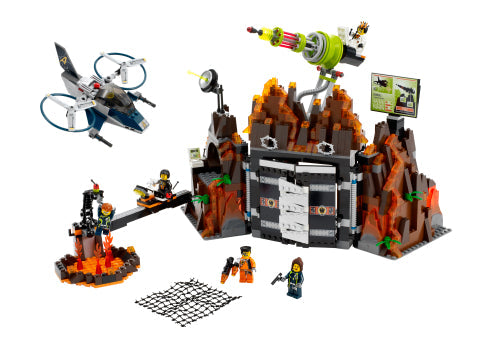 8637 Volcano Base (Certified) LEGO Agents product image 1, provided for visual reference and product detail review
