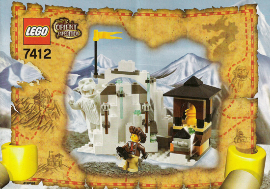 7412 Yeti's Hideout (Certified) LEGO Adventurers product image 2, provided for visual reference and product detail review