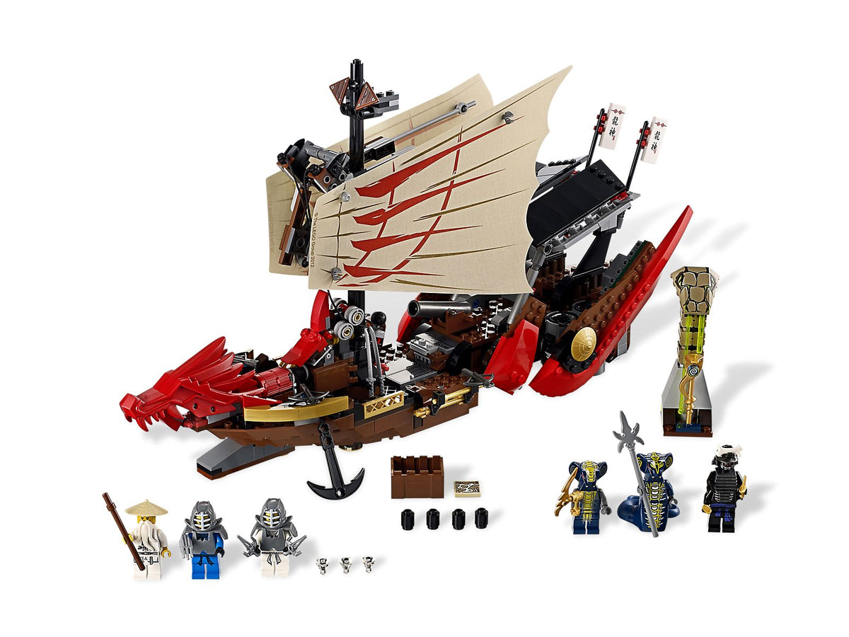9446 Destiny's Bounty (Used) LEGO Ninjago product image 1, provided for visual reference and product detail review