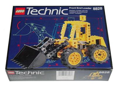 8828 Front End Loader (Retired) LEGO TECHNIC product image 1, provided for visual reference and product detail review