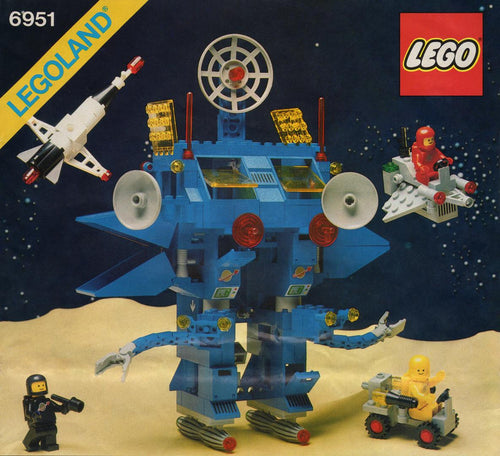 6951 Robot Command Center (Used) LEGO Space product image 2, provided for visual reference and product detail review