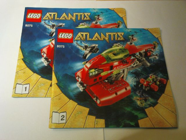 8075 Neptune Carrier (Certified) LEGO Atlantis product image 2, provided for visual reference and product detail review