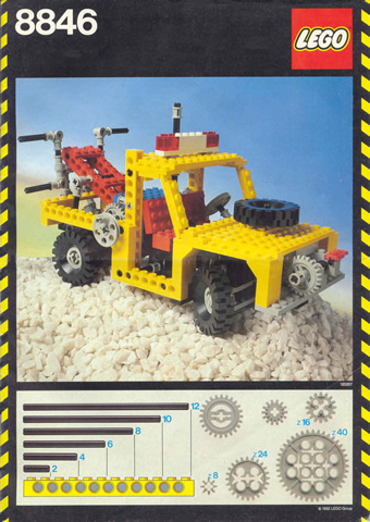 8846 Tow Truck (Certified) LEGO TECHNIC product image 2, provided for visual reference and product detail review