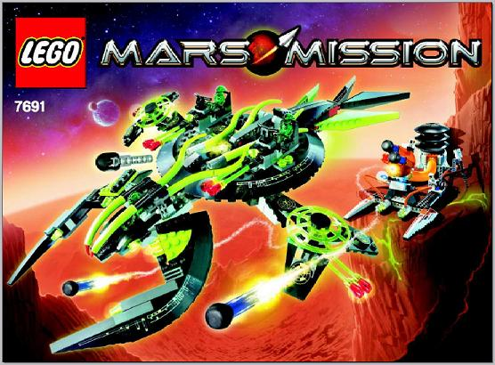 7691 ETX Alien Mothership Assault (Certified) LEGO Space product image 2, provided for visual reference and product detail