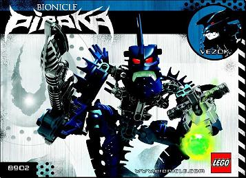 8902 Vezok (Used) LEGO BIONICLE product image 2, provided for visual reference and product detail review