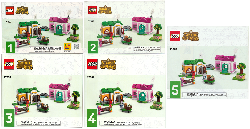 77057 Creative Houses: Seasons of Fun (Certified) LEGO Animal Crossing product image 2, provided for visual reference and