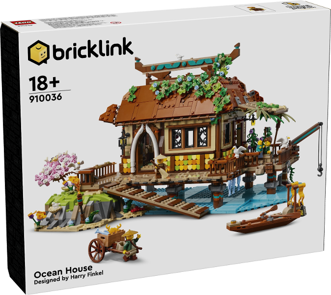 910036 Ocean House (Retired) LEGO BrickLink product image 1, provided for visual reference and product detail review
