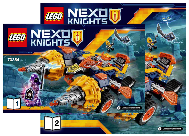 70354 Axl's Rumble Maker (Used) LEGO Nexo Knights product image 2, provided for visual reference and product detail review