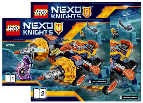 70354 Axl's Rumble Maker (Used) LEGO Nexo Knights product image 2, provided for visual reference and product detail review