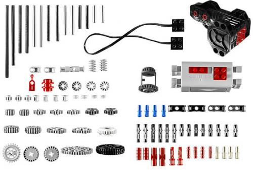 8287 Motor Box (Used) LEGO TECHNIC product image 1, provided for visual reference and product detail review