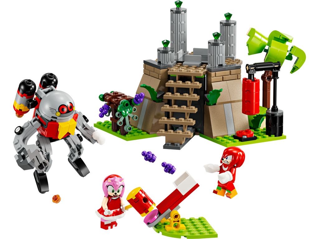 76998 Knuckles and the Master Emerald Shrine (Certified) LEGO Sonic product image 1, provided for visual reference and